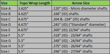 Load image into Gallery viewer, Tac Vanes - TOPO WRAPS (13pk)