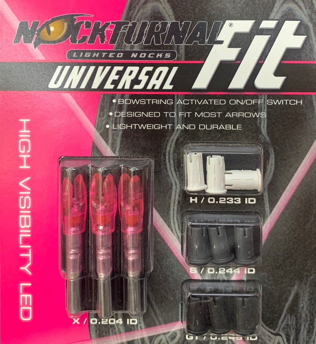 Nockturnal Universal Fit - Lighted Nocks (3 pack)