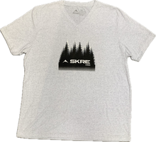 Load image into Gallery viewer, SKRE Forest Grey or Black V-Neck T-Shirt
