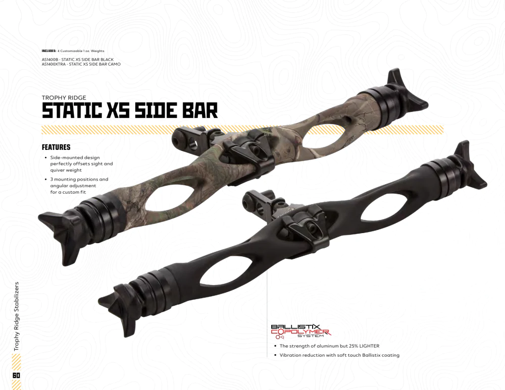 Trophy Ridge Static XS Side Bar Stabilizer