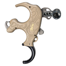 Load image into Gallery viewer, T.R.U. Ball Ridgepoint Pro Flex CK Alum/Brass Thumb Release (with Lanyard)