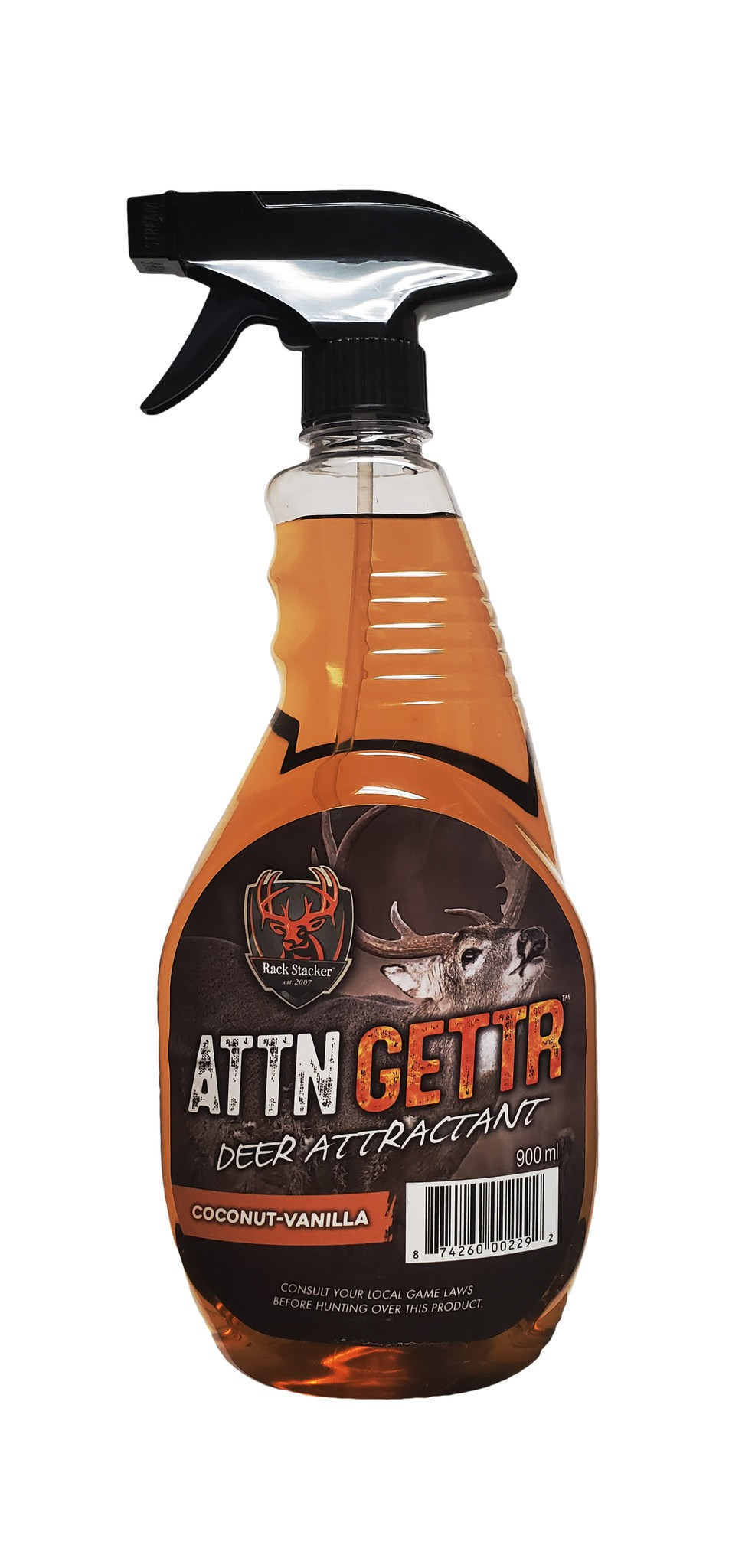 Rack Stacker ATTN GETTR Coconut-Vanilla Deer Attractant