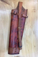 Load image into Gallery viewer, Traditional Leather Quiver - Rustic Brown LG
