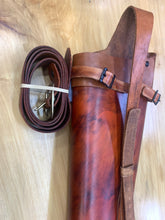 Load image into Gallery viewer, Traditional Leather Quiver - Rustic Brown LG

