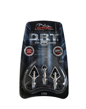 Load image into Gallery viewer, DirtNap Gear D.R.T. 150/175 grain Stainless Steel Broadheads (3 pk)
