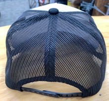 Load image into Gallery viewer, Heartland Archery White Front Leather Patch Hat
