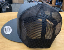 Load image into Gallery viewer, Heartland Archery Grey Front Leather Patch Hat
