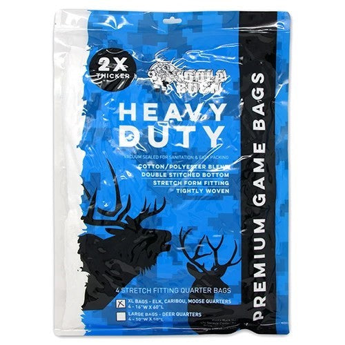 Heavy Duty Elk Quarter Game Bags XL
